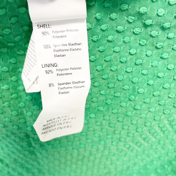 Cupshe Women's Textured Bralette & High Waist Bikini Set Green Size M - Picture 8 of 8